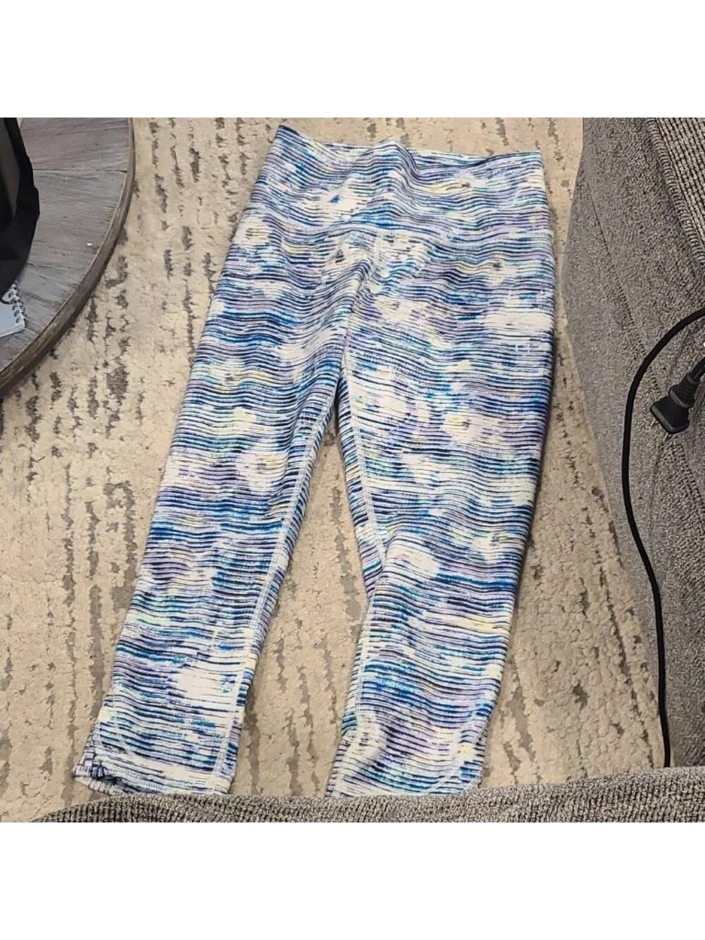Lululemon True Self Crop II Blurry Belle Multi